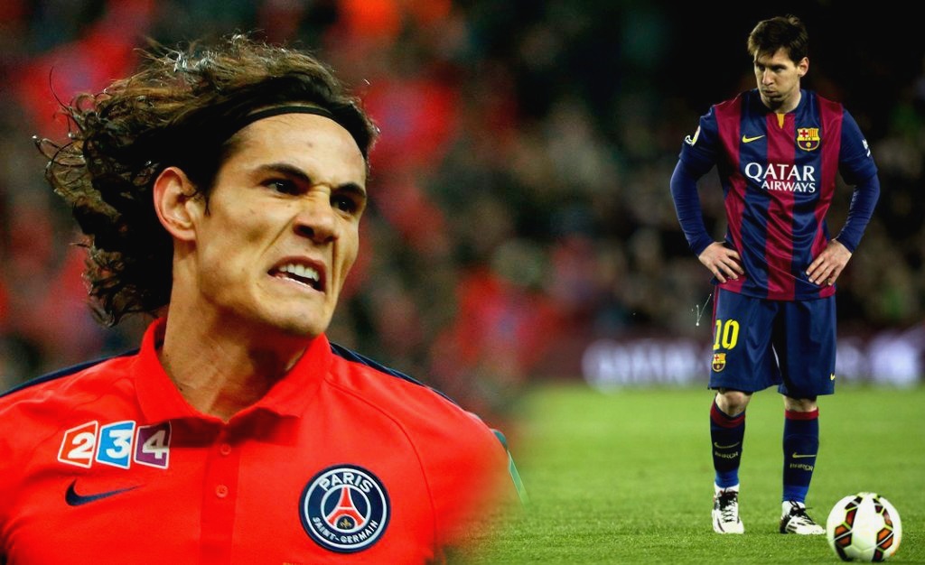 Cavani y Lionel Messi serán claves en el duelo de ida entre PSG y Barcelona