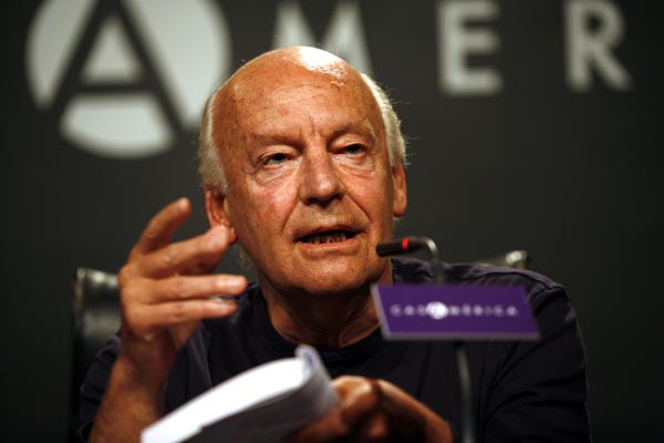 Eduardo Galeano, autor de "Las venas abiertas de América Latina". 