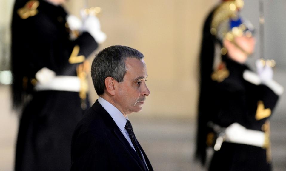 Laurent Stefanini, en el palacio del Elíseo, en París, el pasado diez de abril