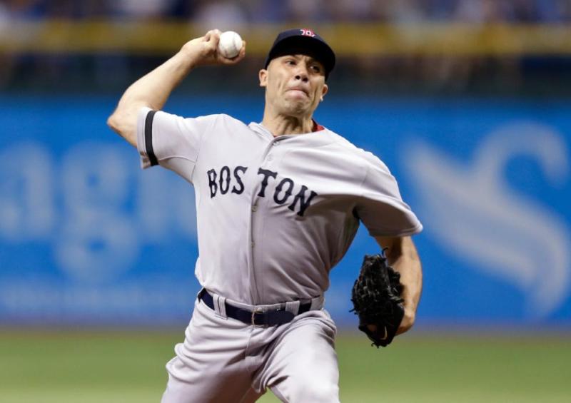 Alfredo Aceves en un juego de Grandes Ligas 