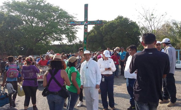 La caravana saldrá de Tehuantepec hacia Oaxaca en camiones de pasajeros. 