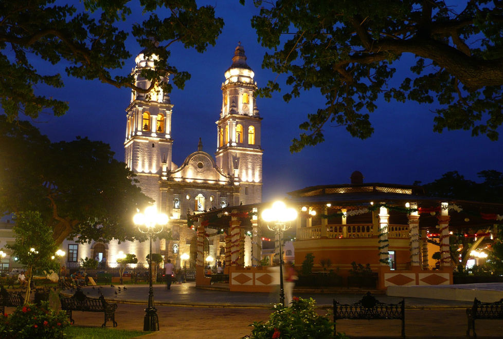 El centro de Campeche 