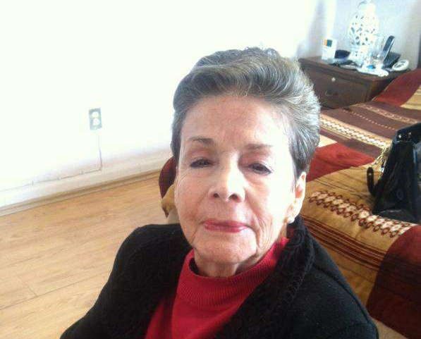 María Luisa Fernández del Castillo, viuda de Madero. 
