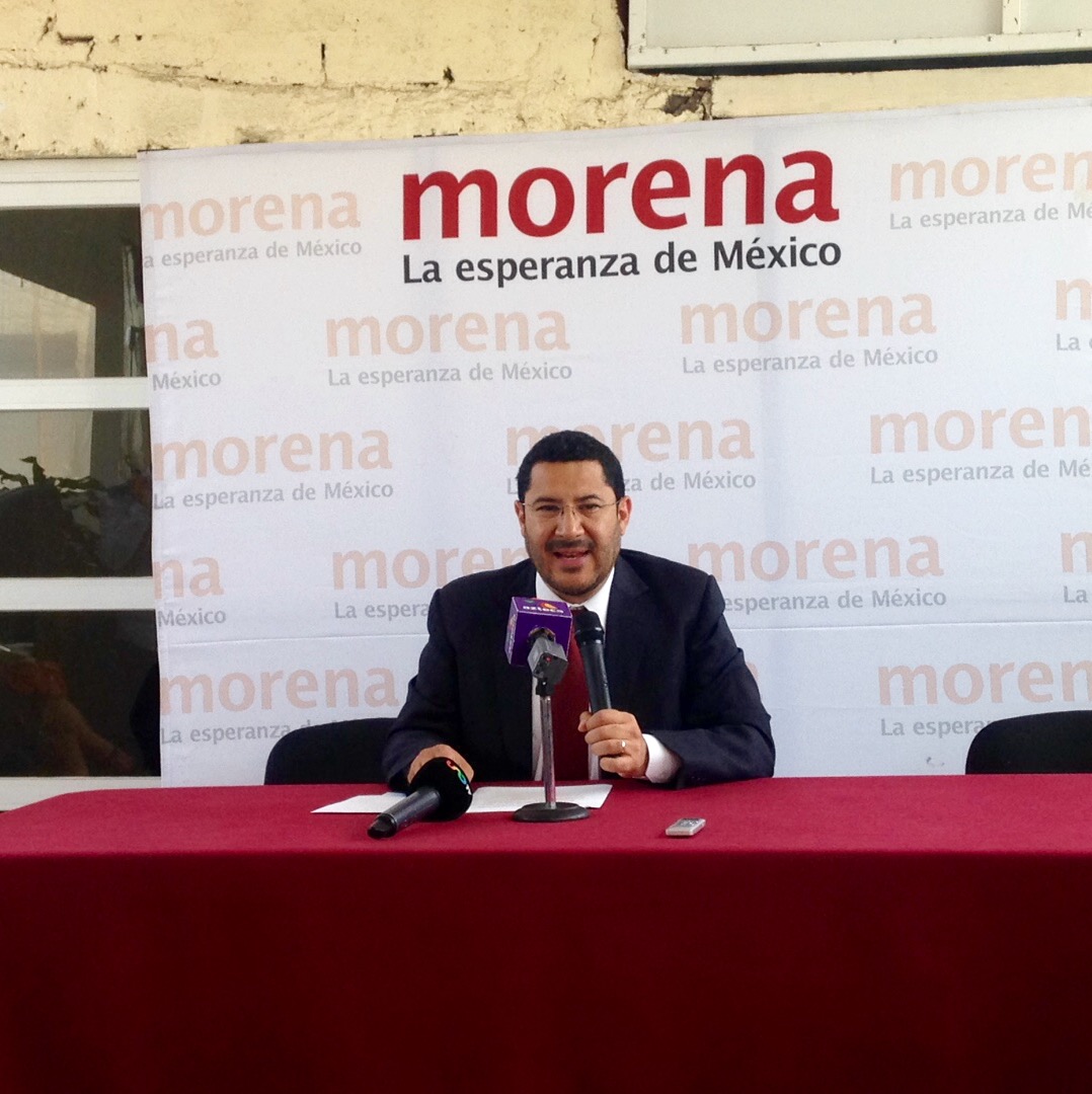Martí Batres, presidente del CEN de Morena, acusó a Duarte por el ataque contra Liliana Castro.