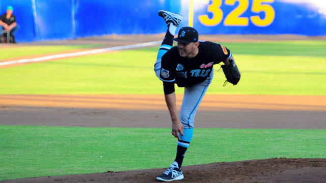 Omar Espinoza, en la lomita