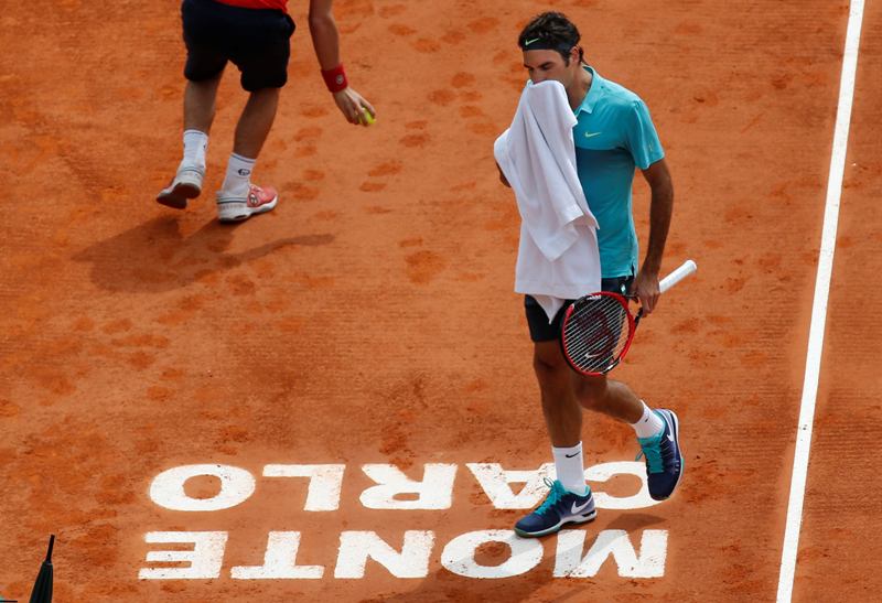 Roger Federer fue eliminado de Montecarlo 