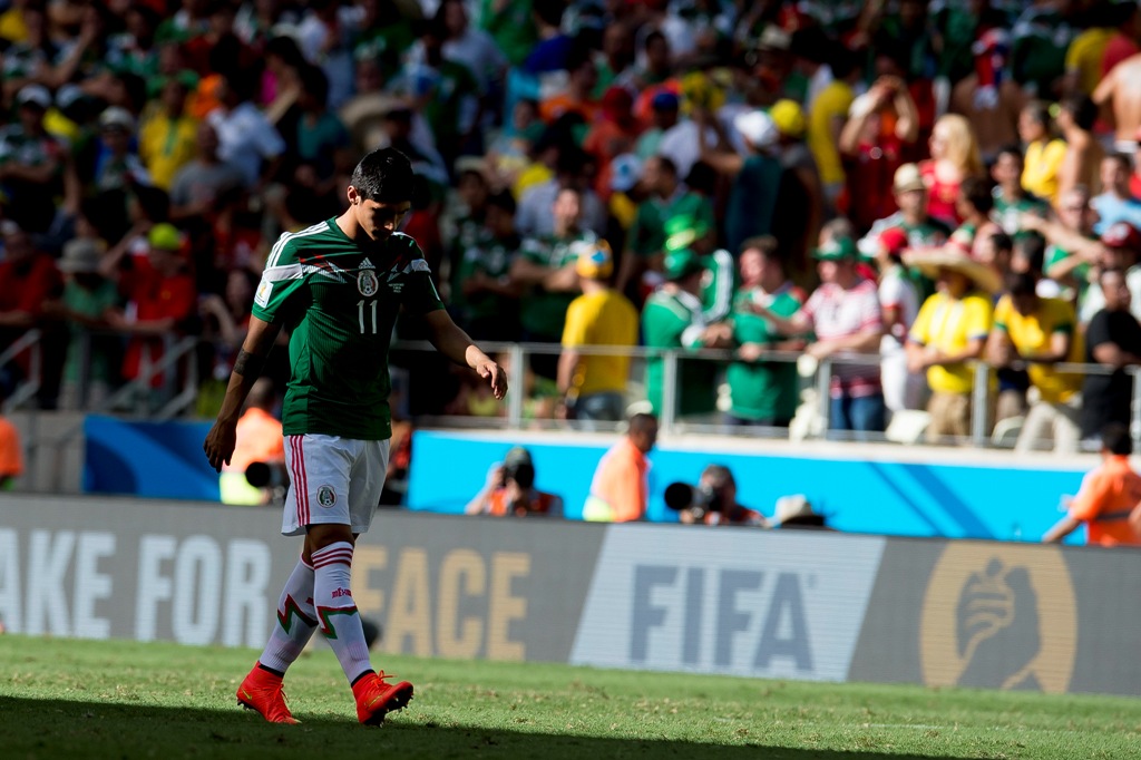 Una de las últimas apariciones de Alan Pulido con el Tri 