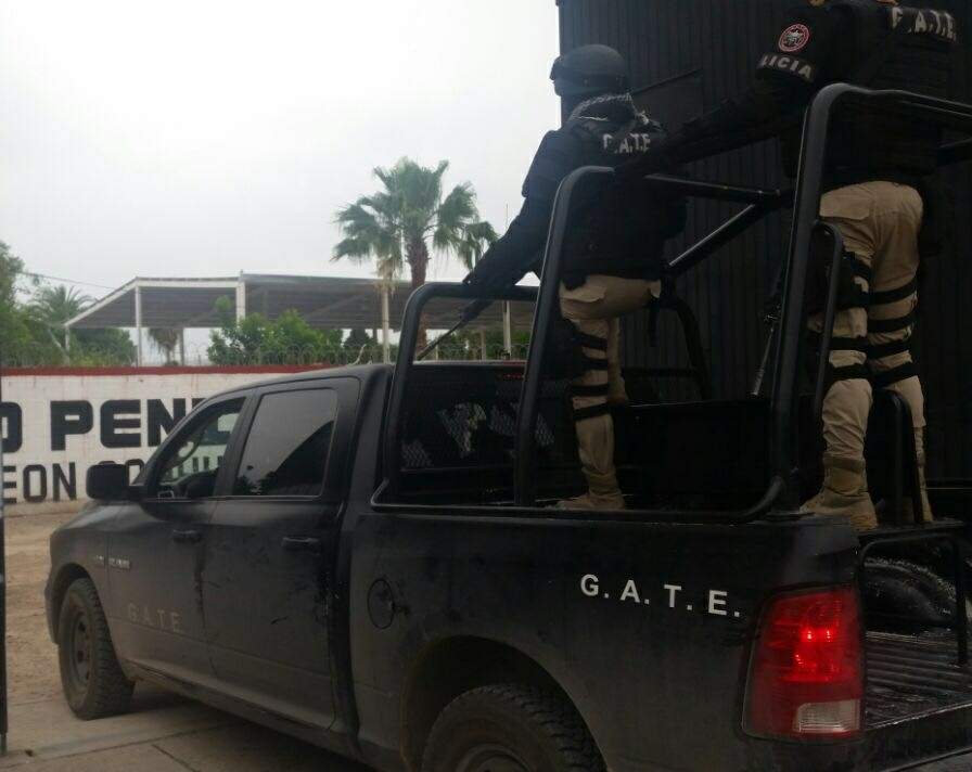 Fueron 39 elementos del Grupo de Armas y Tácticas Especiales (GATE), 11 de la Policía Estatal Acreditable y 15 Custodios del penal.
