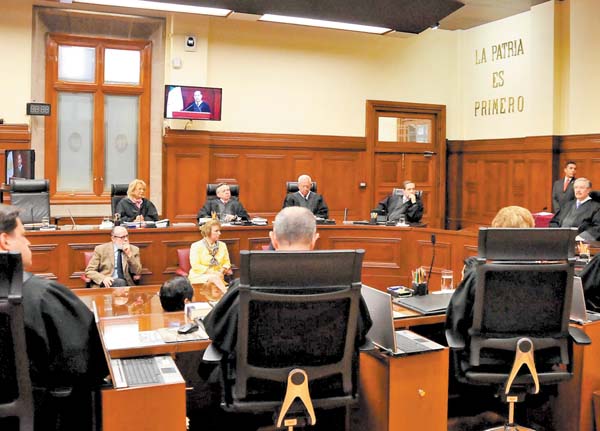 El pleno de la Corte votó por unanimidad contra la “detención con control judicial”.