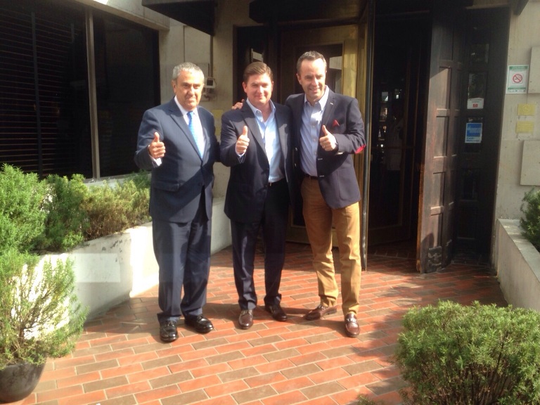 Los presidentes de Tigres y Rayados se reunieron con el gobernador de NL, Rodrigo Medina