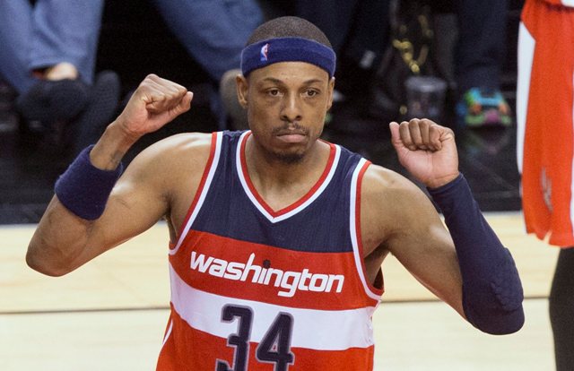 Paul Pierce, jugador de los Washington Wizards