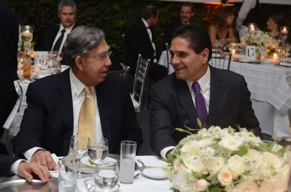 Silvano Aureoles y Cuauhtémoc Cárdenas.
