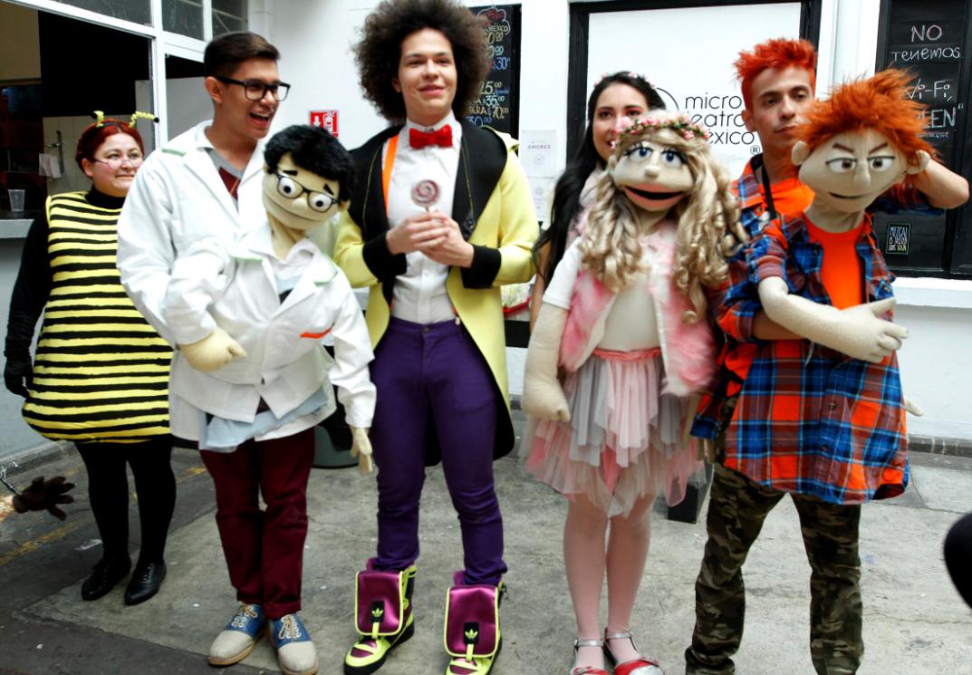 'La Banda de Alex' fue una de las obras de microteatro que se presentaron en 'Po música'. 