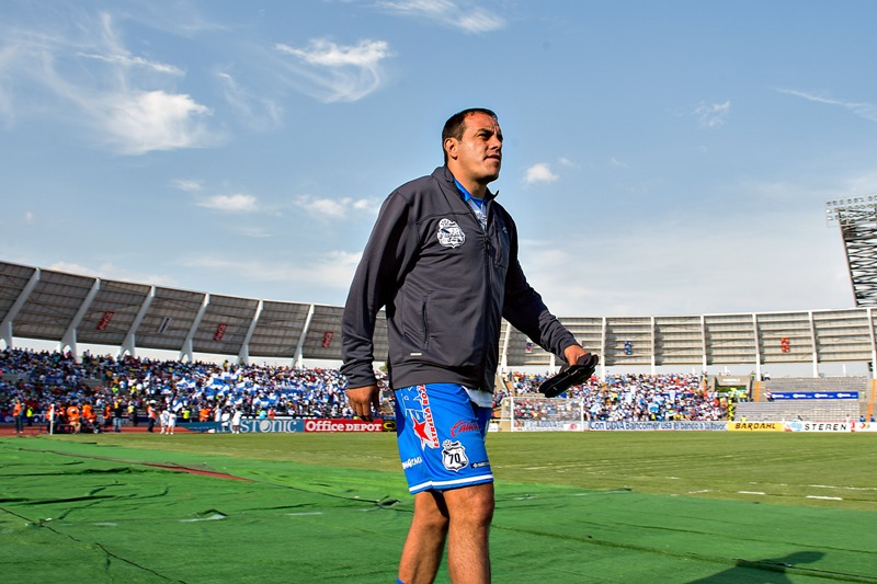 Cuauhtémoc Blanco en un juego con Puebla 