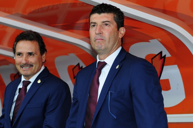 José Manuel de la Torre entrenador del Guadalajara