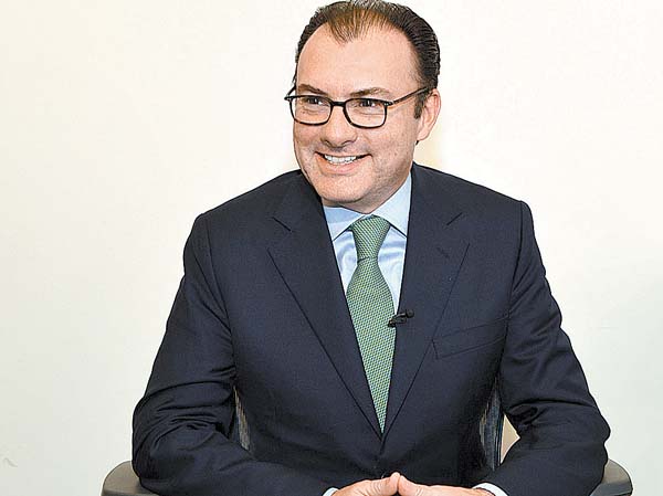Luis Videgaray Caso, titular de Hacienda y Crédito Público.