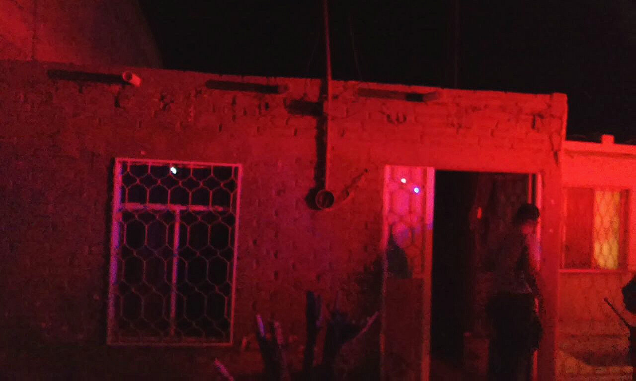 La vivienda afectada se ubica en la colonia Montemayor.