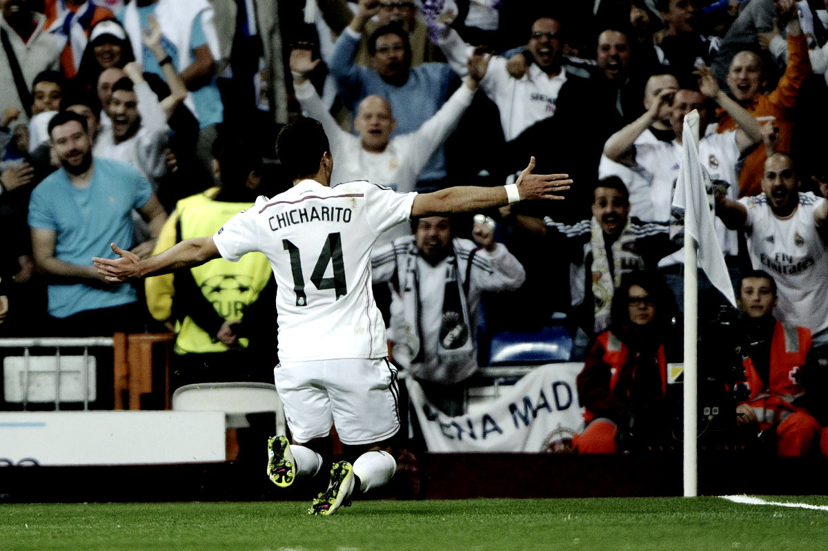 El Bernabéu se rindió a Javier Hernández