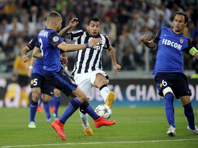 Mónaco y Juventus juegan el partido de vuelta de los cuartos de final de la Champions League 