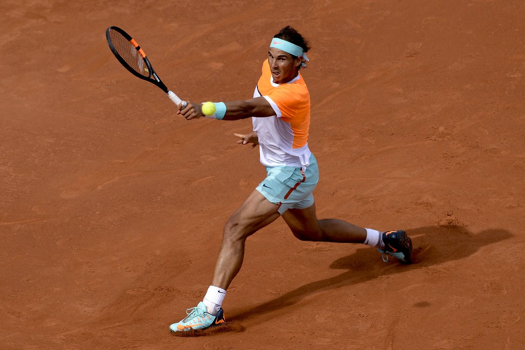 Rafael Nadal derrotó a Almagro en Barcelona 