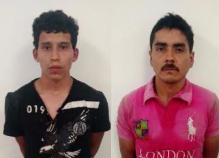 Los detenidos, Daniel Gómez y Domingo García.