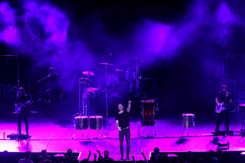 La banda de Las Vegas cambió el ritmo al festival norteño. 
