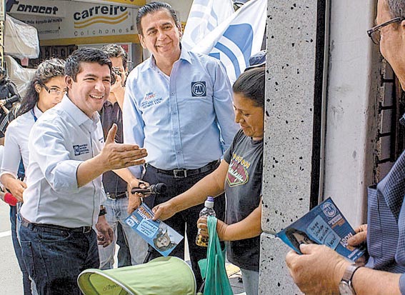 Mauricio Tabe, presidente del blanquiazul capitalino.