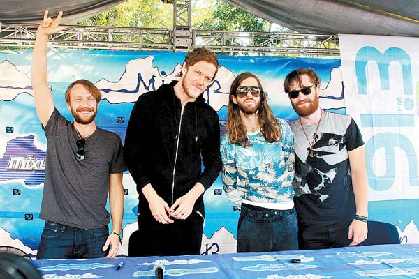 La banda firmó más de 600 discos. 