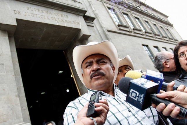 Tomás Rojo, vocero de la tribu Yaqui.