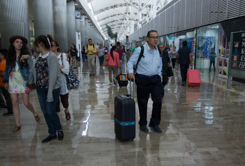 En el Aeropuerto Internacional de la Ciudad de México y su entorno se han reducido 29.5 por ciento los delitos de alto impacto, con la aplicación del 