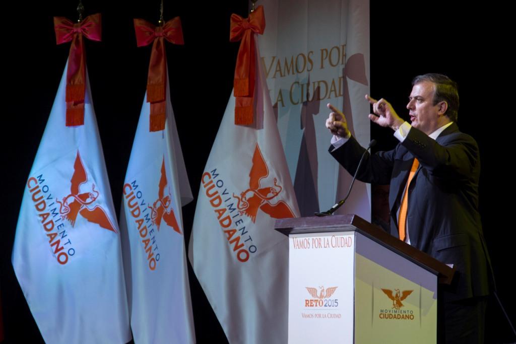 Marcelo Ebrard buscaba una diputación con el partido Movimiento Ciudadano.