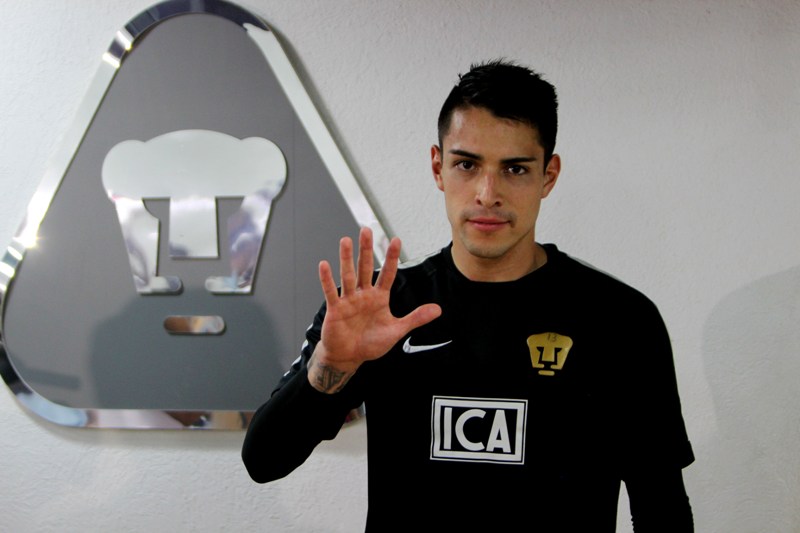 Alfredo Saldivar, portero de Pumas