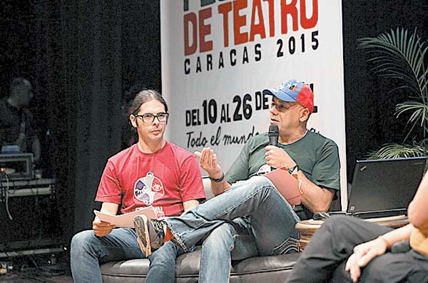 Freddy Ñañez y el alcalde Jorge Rodríguez.