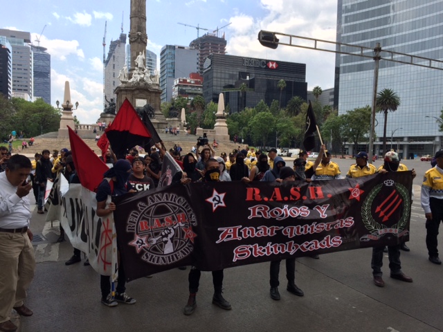 Los anarquistas conmemoran el Día Internacional del Trabajo. 