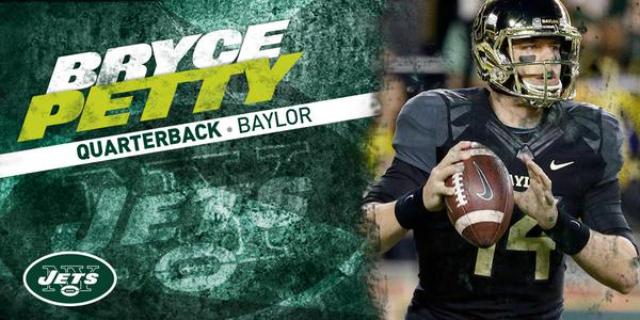 Bryce Petty, quarterback elegido por los New York Jets