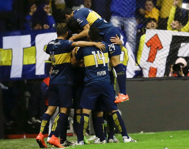 Boca Juniors celebró la victoria en el Superclásico contra River Plate