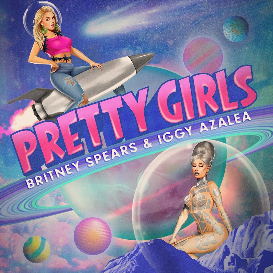 Britney Spears e Iggy Azalea presentaron 'Pretty Girls'.