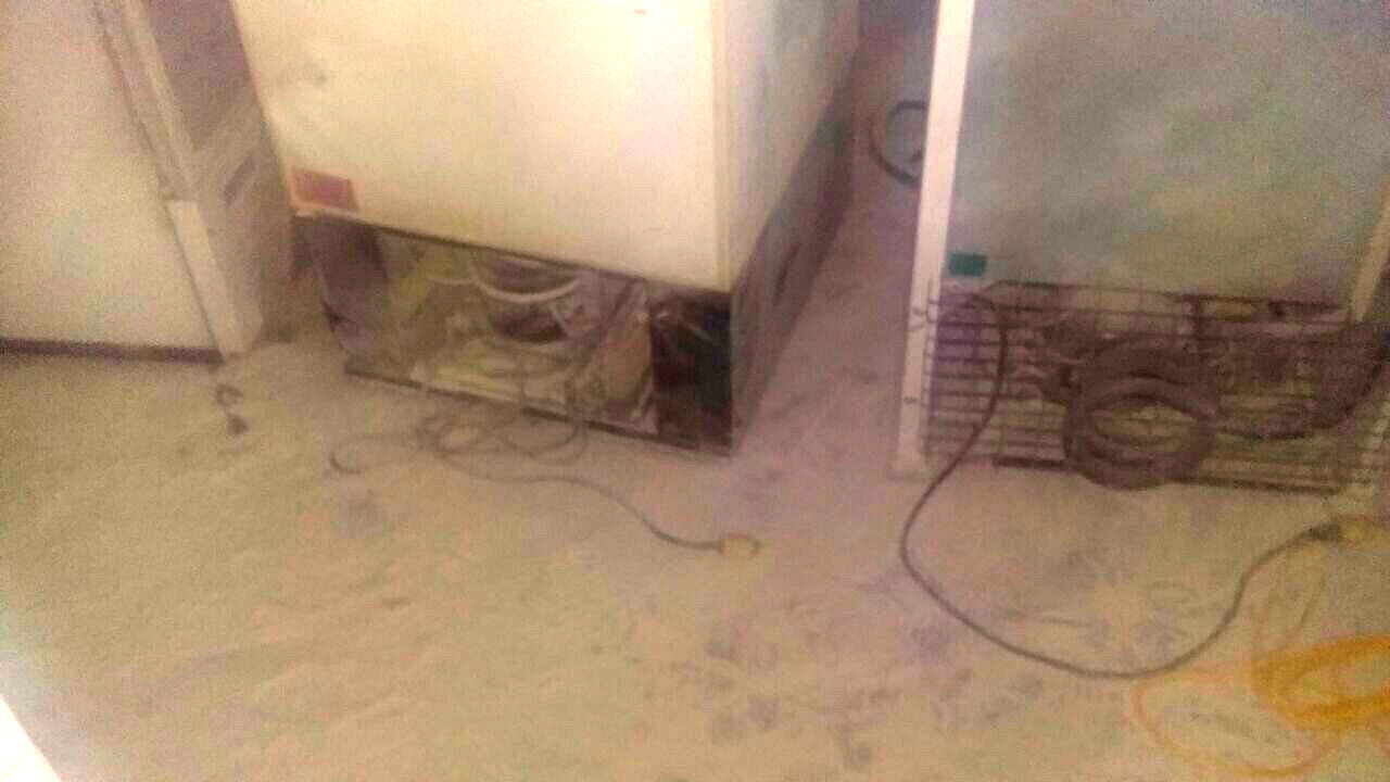 A causa del conato de incendio en el Banco de Sangre, se reubicó el área a zona de laboratorios.