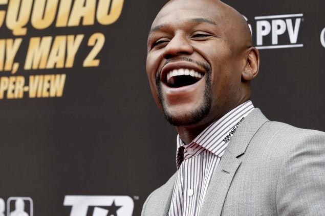 Floyd Mayweather, vencedor de la llamada "Pelea del Siglo", ante Manny Pacquiao 
