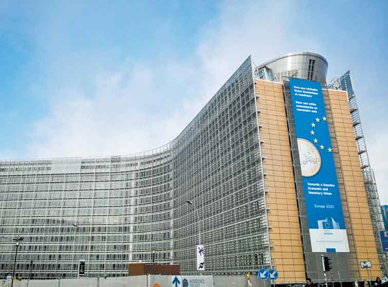 La oficina central de Bruselas.