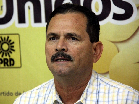 Líder del PRD en Sonora, José Guadalupe Curiel.