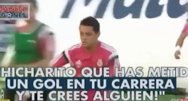 Los insultos al Chicharito 