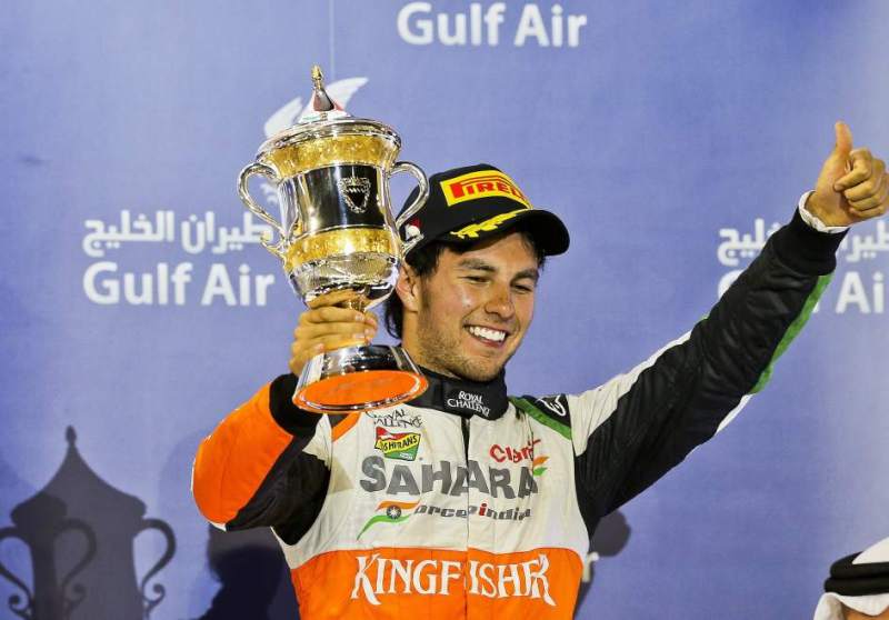 Sergio "Checo" Pérez, piloto mexicano de Force India 