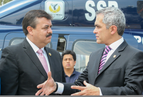 El jefe de Gobierno capitalino, Miguel Ángel Mancera, dijo que su administración no permitirá que se desborde la violencia en el proceso electoral en 