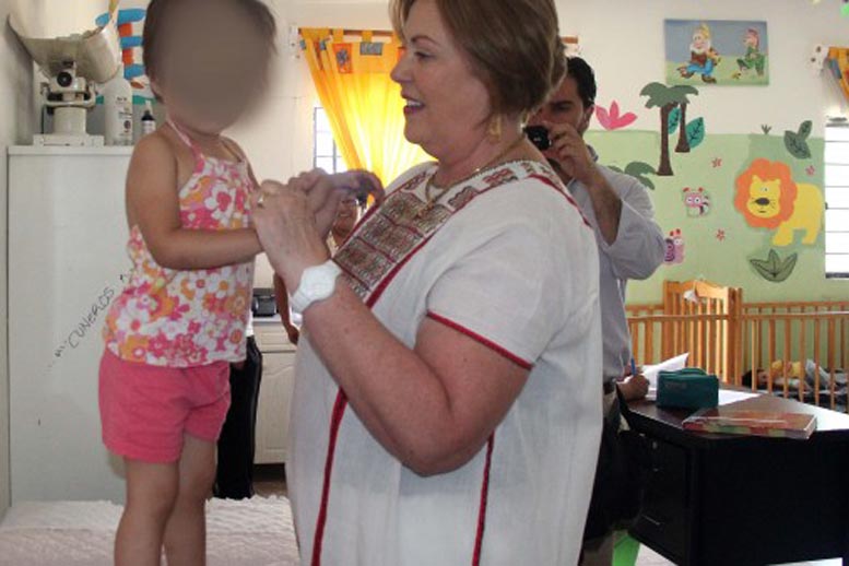 Durante los últimos seis días, la niña permaneció en el centro ubicado en el municipio de Temixco.