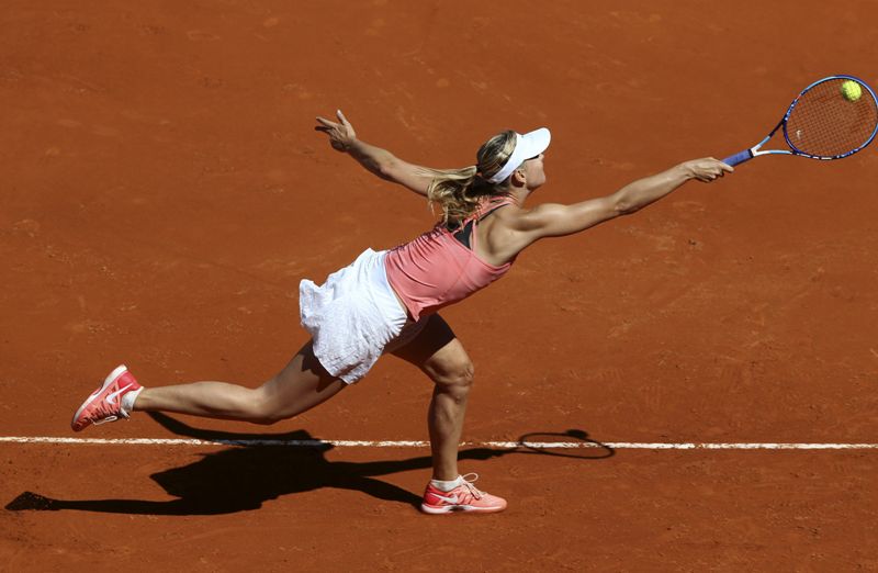 La tenista rusa Maria Sharapova, avanza a cuartos de final en el Torneo de Madrid