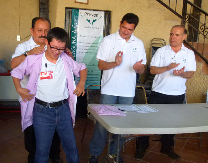 Asociación Civil Preven apoyó la capacitación. 