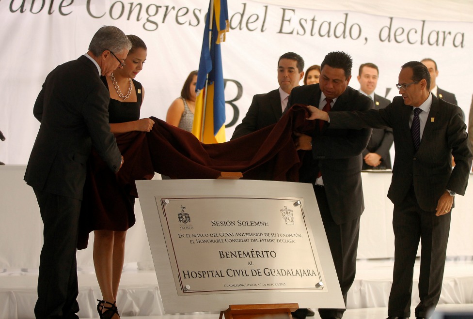 El Benemérito Hospital Civil de Guadalajara es el nombre oficial que porta ya esta institución