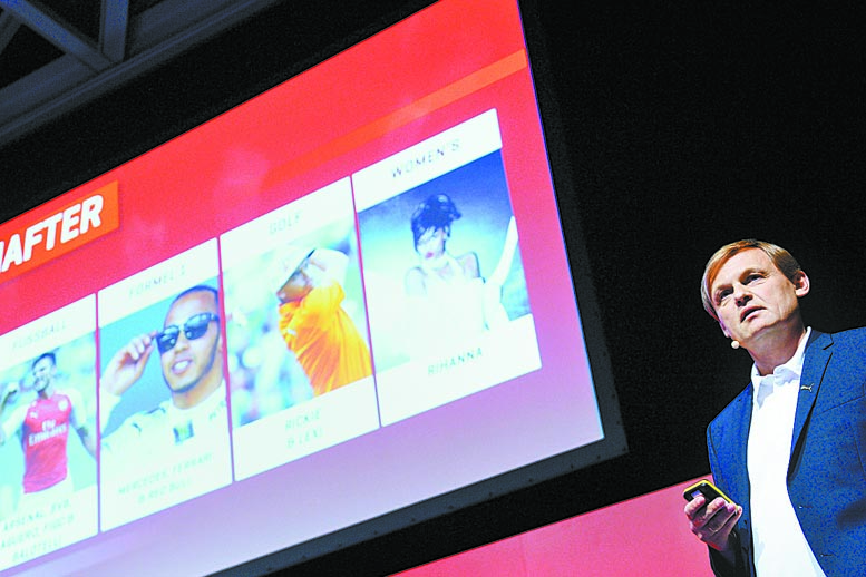 Bjørn Gulden, CEO de la empresa de ropa deportiva.