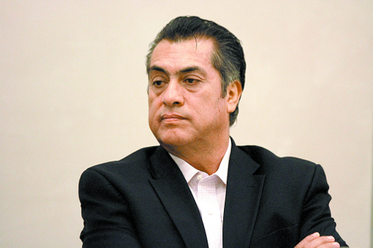 El candidato a la gubernatura de Nuevo León.
